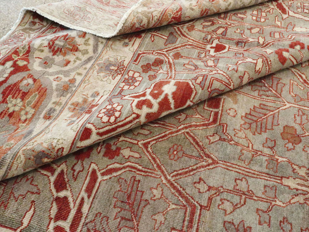 Antique Persian Tabriz Carpet, No.22807 - Gsblank