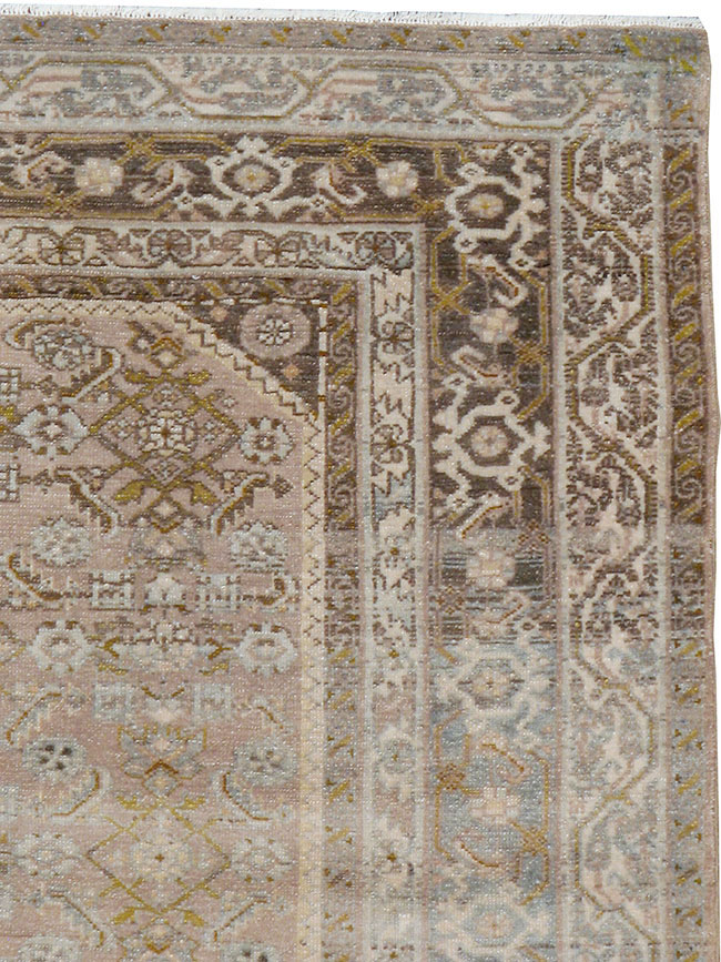 Vintage Malayer Square Rug, No.22810 - Gsblank