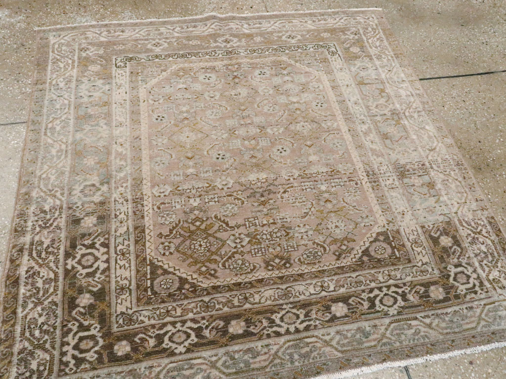 Vintage Malayer Square Rug, No.22810 - Gsblank