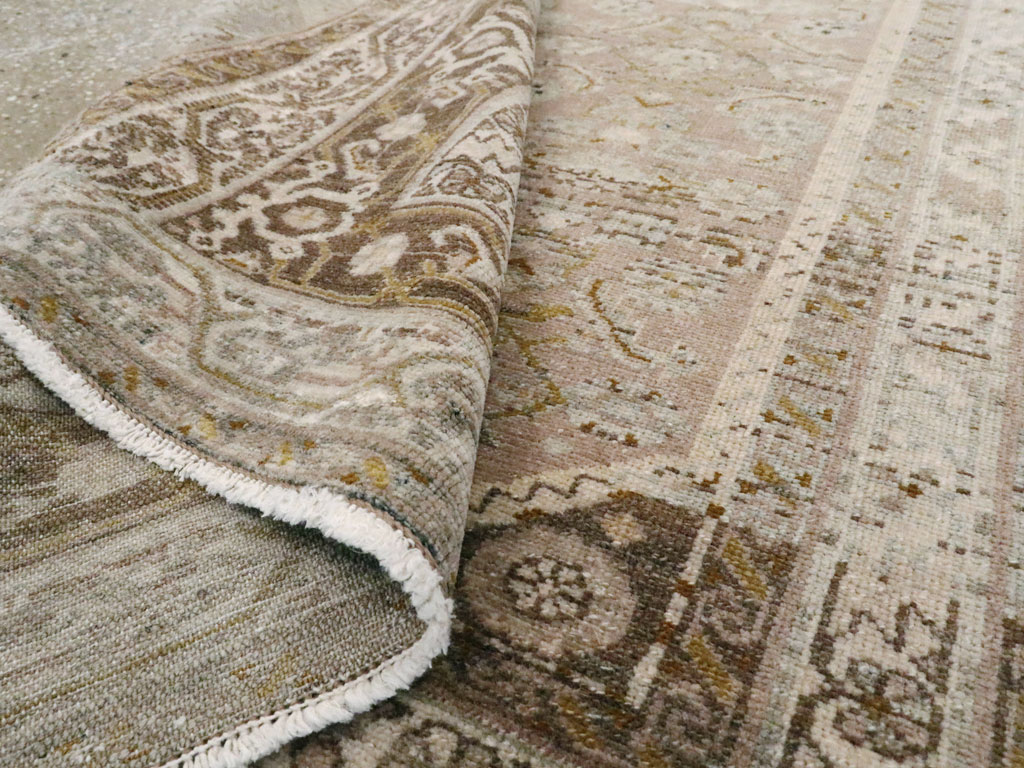 Vintage Malayer Square Rug, No.22810 - Gsblank