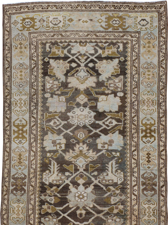 Vintage Persian Malayer Runner, No.22832 - Gsblank