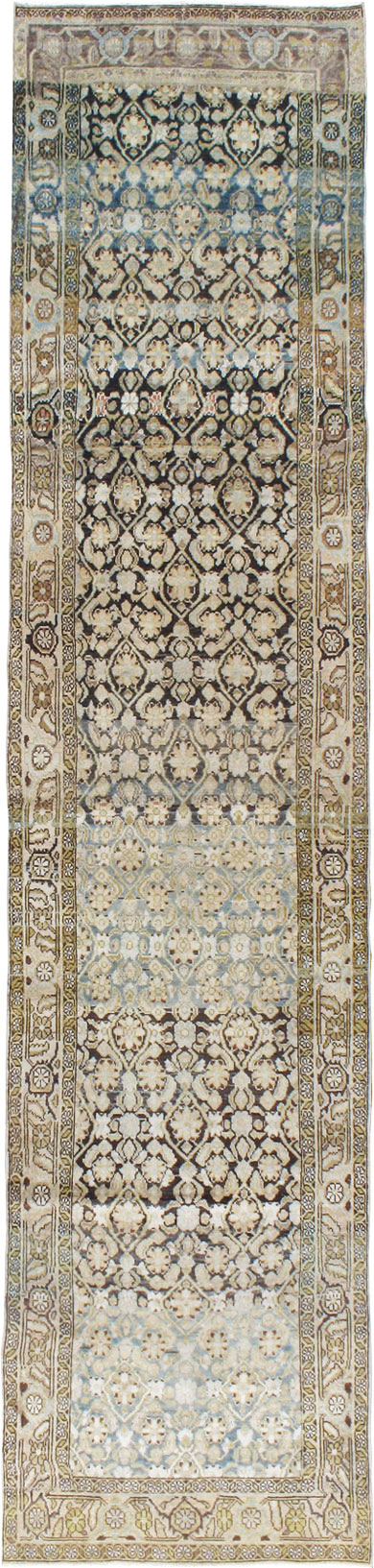 Vintage Persian Malayer Runner, No.22834 - Gsblank