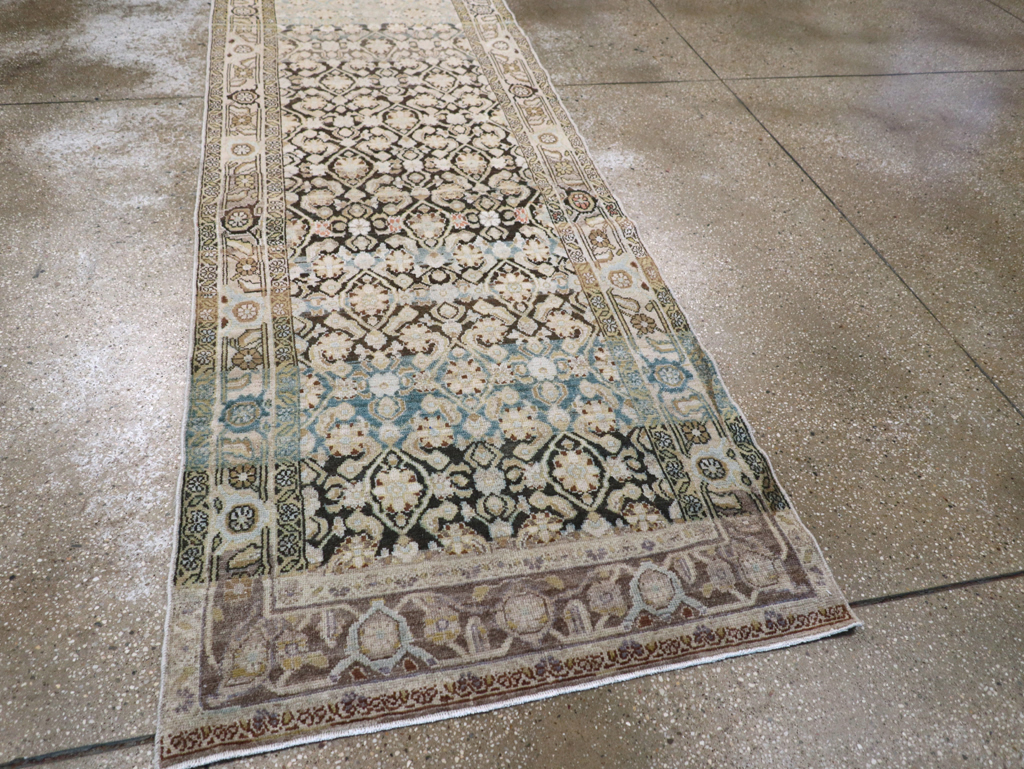 Vintage Persian Malayer Runner, No.22834 - Gsblank