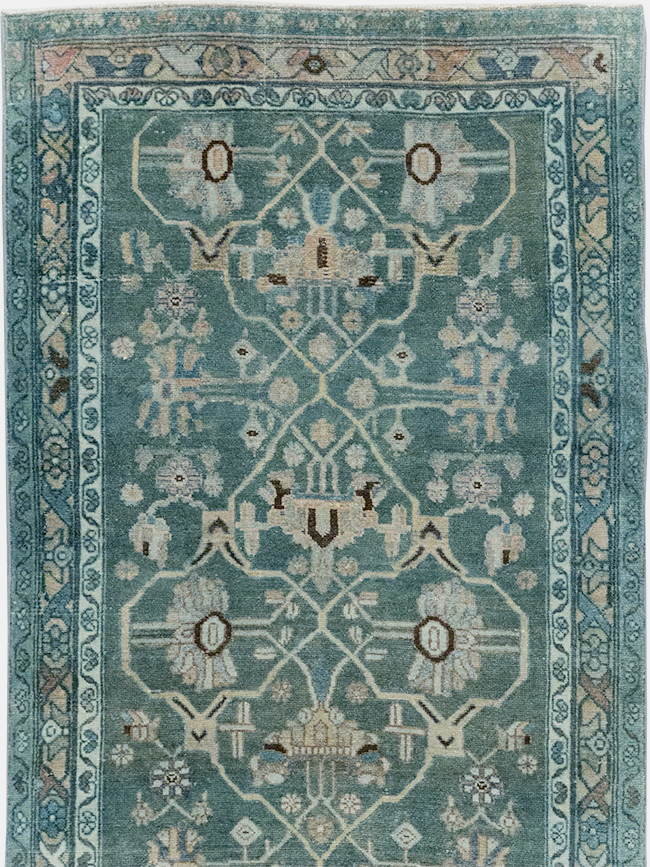 Vintage Persian Malayer Runner, No.22837 - Gsblank