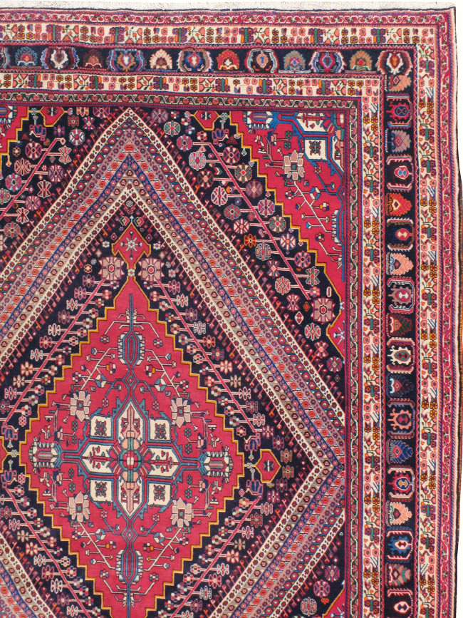 Vintage Persian Afshar Carpet, No.22844 - Gsblank
