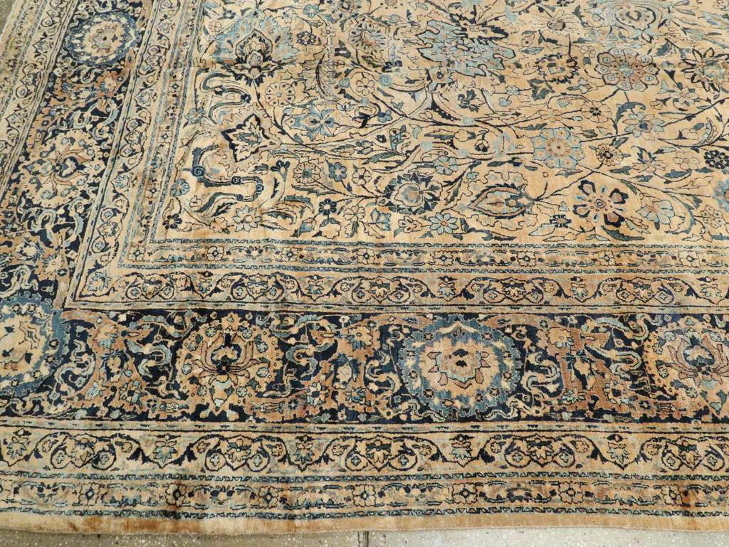 Antique Persian Lavar Kerman Carpet, No.22849 - Gsblank