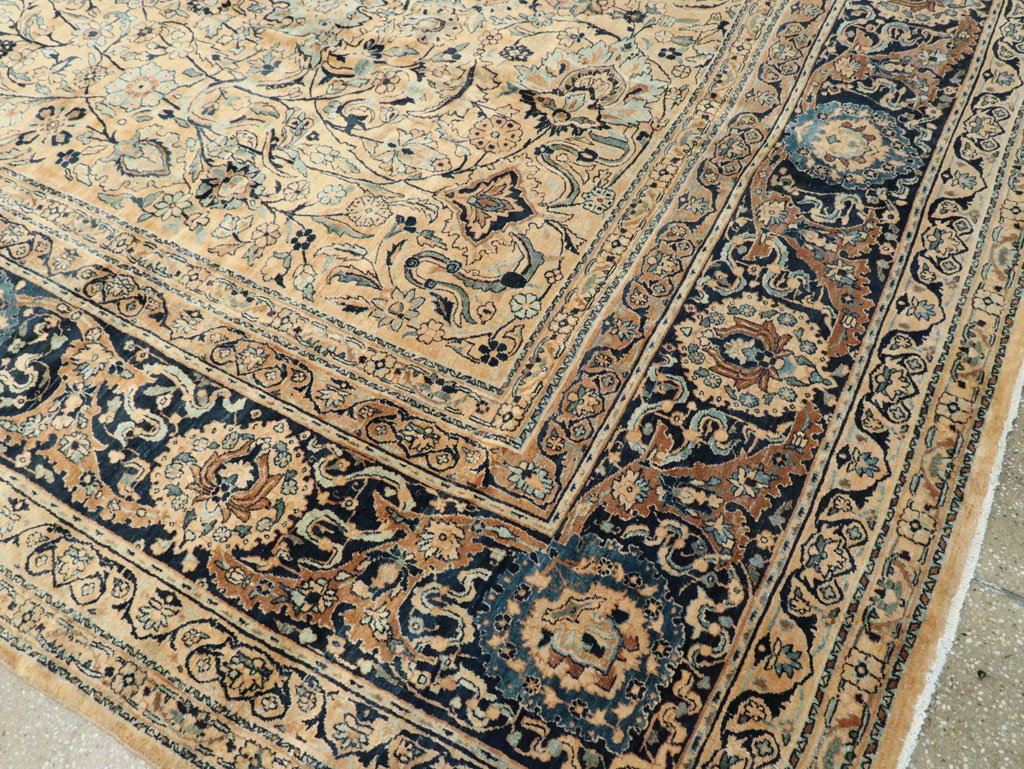 Antique Persian Lavar Kerman Carpet, No.22849 - Gsblank