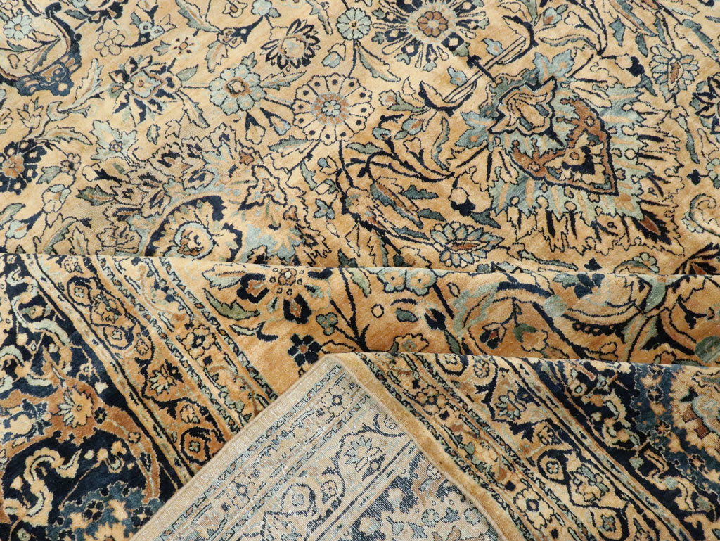 Antique Persian Lavar Kerman Carpet, No.22849 - Gsblank
