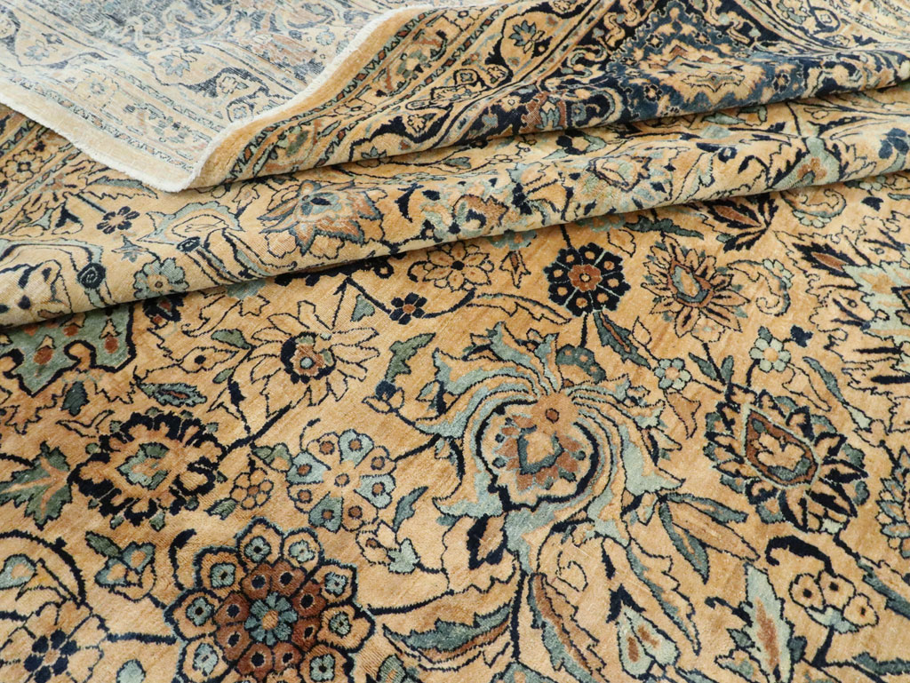 Antique Persian Lavar Kerman Carpet, No.22849 - Gsblank