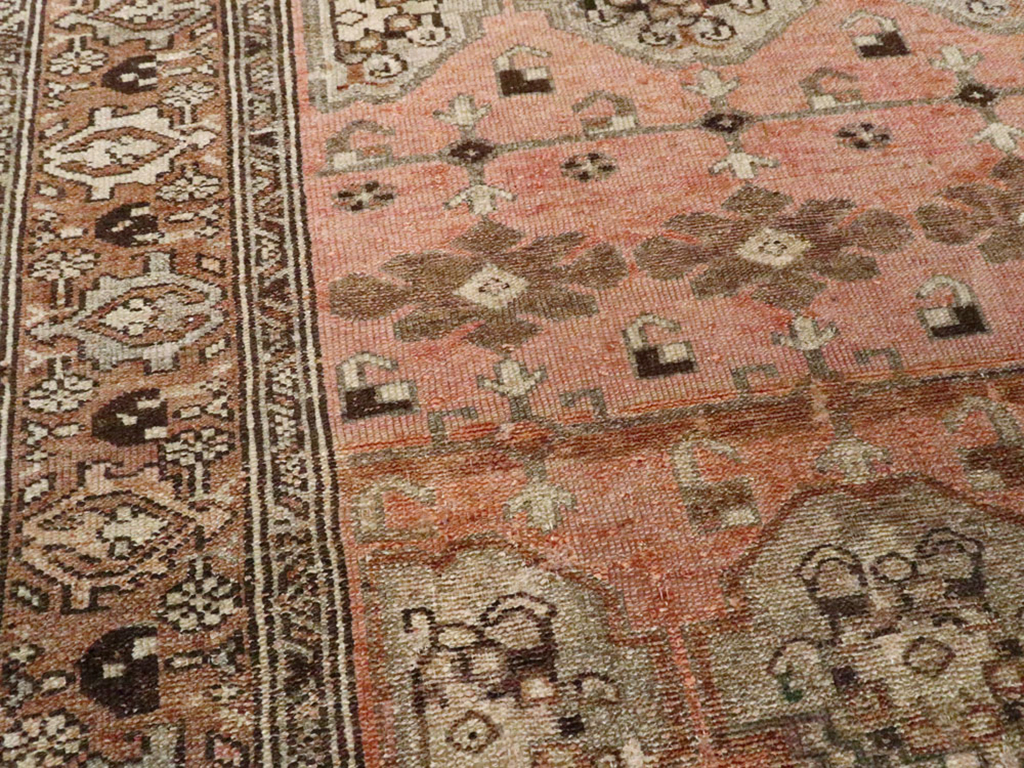 Vintage Persian Malayer Rug, No.22865 - Gsblank