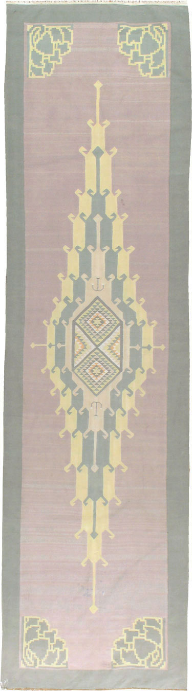 Vintage Indian Dhurrie Runner, No.22866 - Gsblank