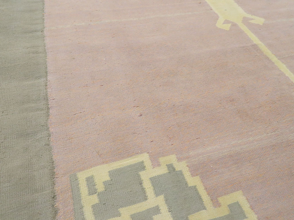 Vintage Indian Dhurrie Runner, No.22866 - Gsblank