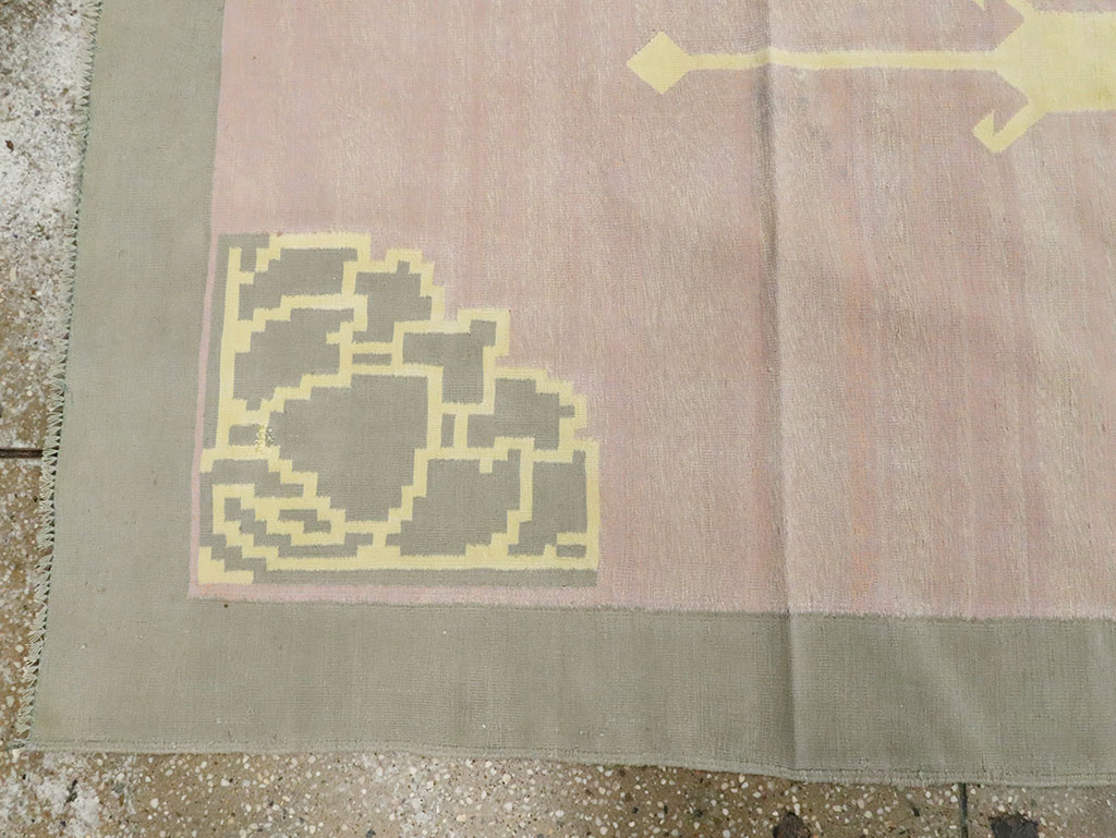 Vintage Indian Dhurrie Runner, No.22866 - Gsblank