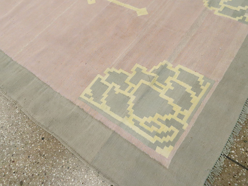 Vintage Indian Dhurrie Runner, No.22866 - Gsblank