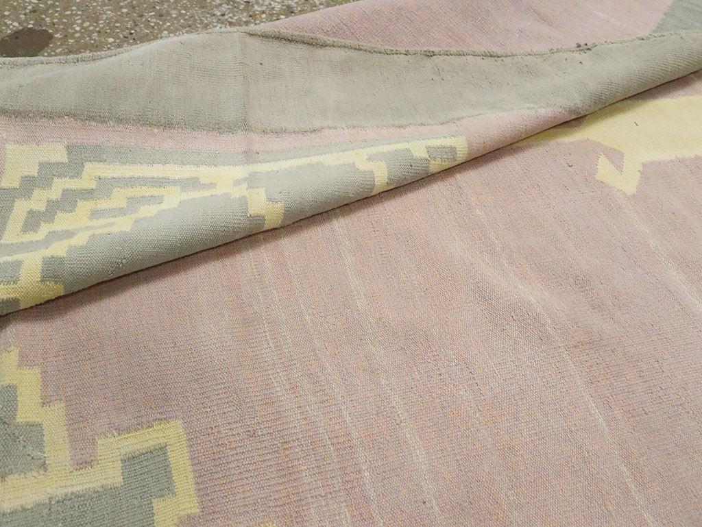 Vintage Indian Dhurrie Runner, No.22866 - Gsblank