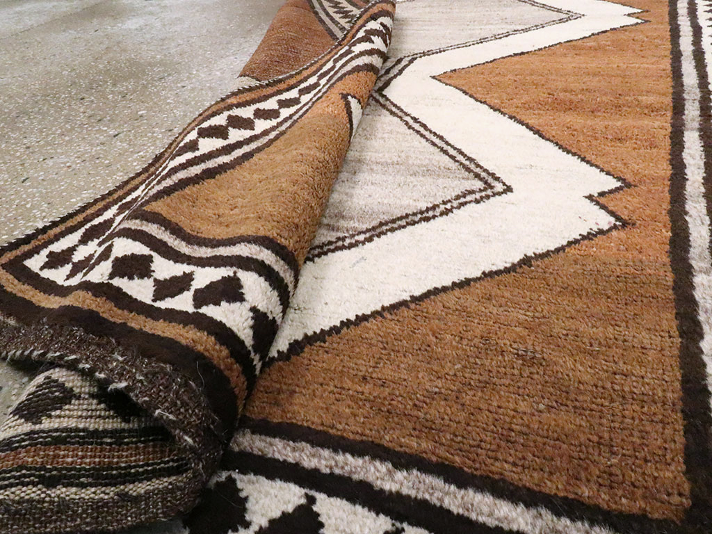 Vintage Persian Gabbeh Rug, No.22892 - Gsblank