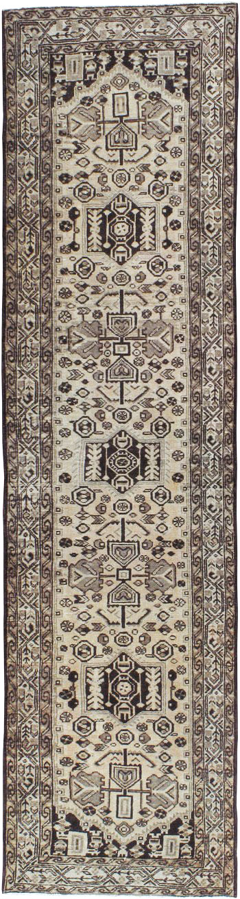Vintage Persian Malayer Runner, No.22903 - Gsblank