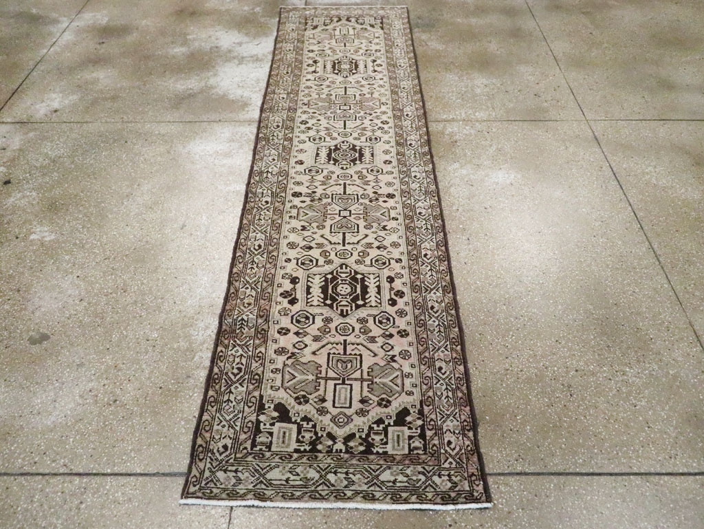 Vintage Persian Malayer Runner, No.22903 - Gsblank