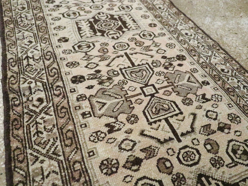 Vintage Persian Malayer Runner, No.22903 - Gsblank