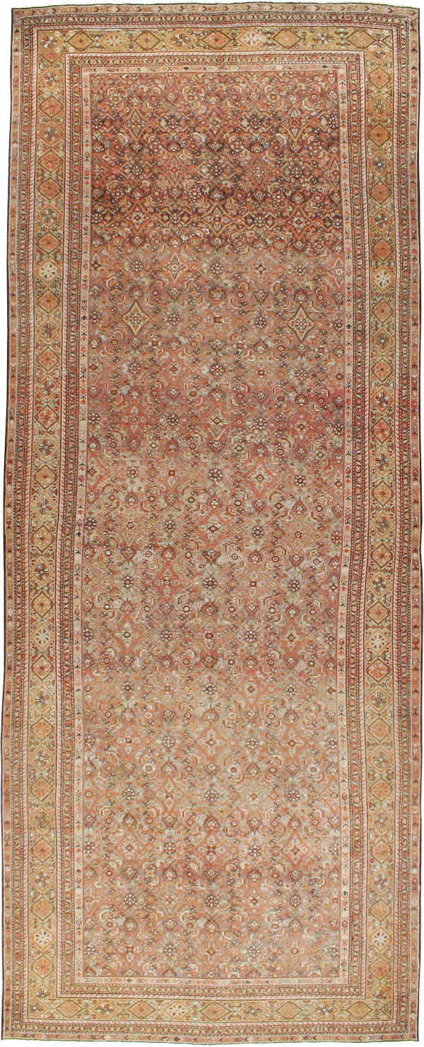 Antique Persian Malayer Gallery Carpet, No.22907 - Gsblank