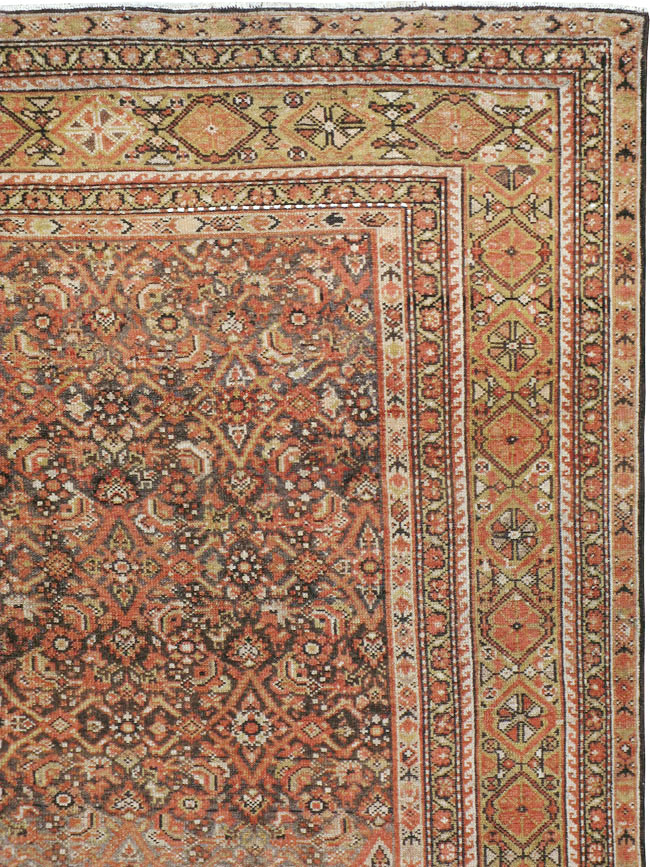 Antique Persian Malayer Gallery Carpet, No.22907 - Gsblank