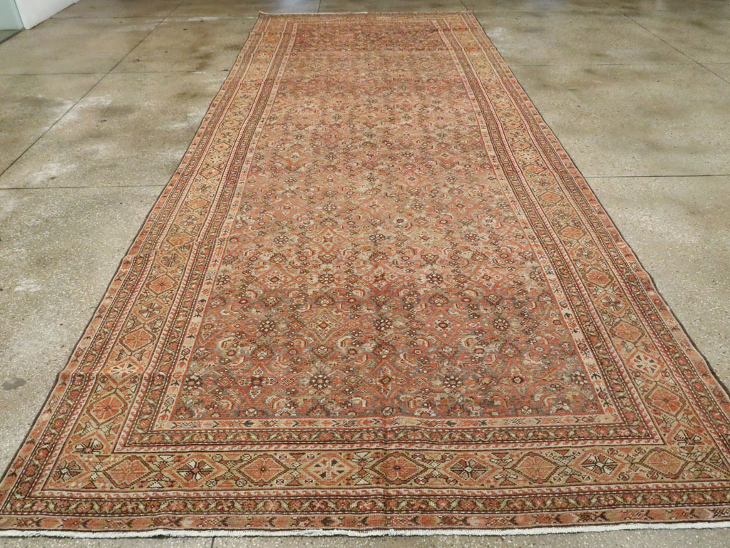 Antique Persian Malayer Gallery Carpet, No.22907 - Gsblank