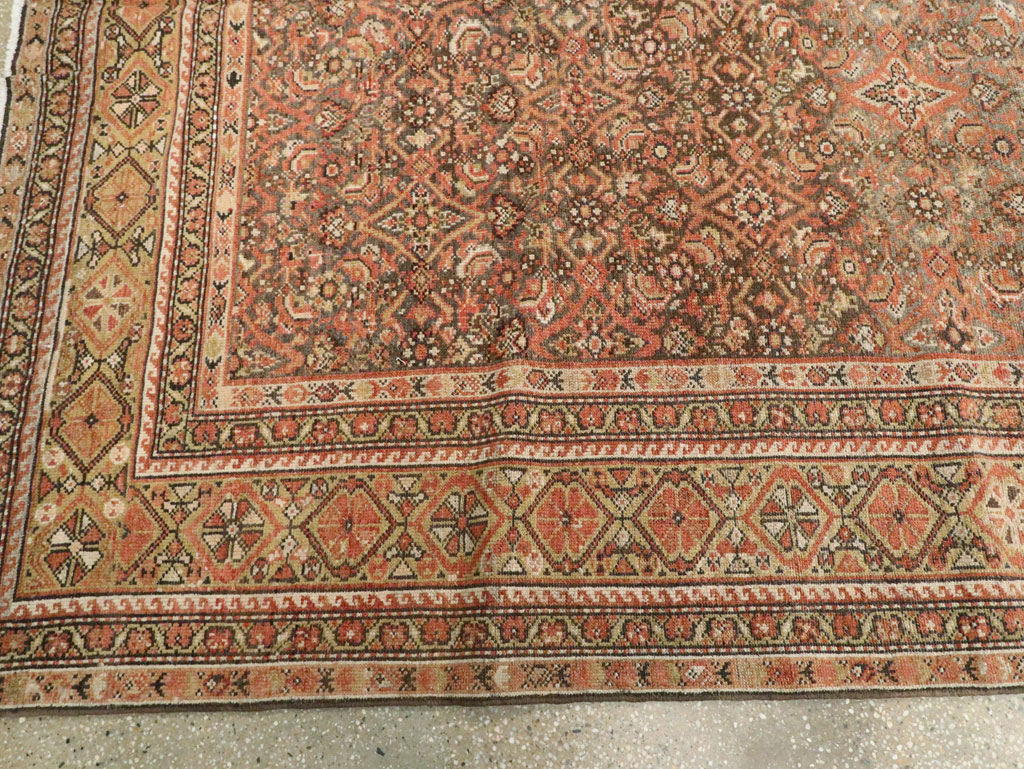 Antique Persian Malayer Gallery Carpet, No.22907 - Gsblank