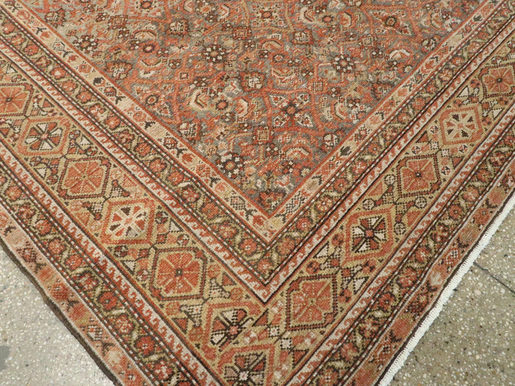 Antique Persian Malayer Gallery Carpet, No.22907 - Gsblank