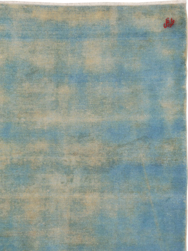 Vintage Persian Modernist Art-Deco Carpet, No.22909 - Gsblank