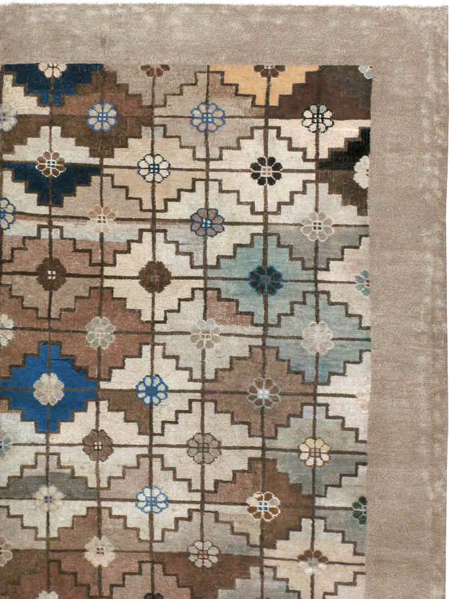 Antique Chinese Mongolian Carpet, No.22910 - Gsblank