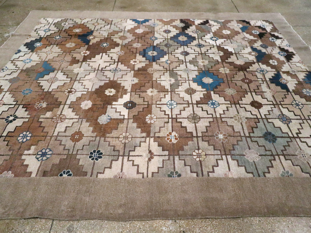 Antique Chinese Mongolian Carpet, No.22910 - Gsblank