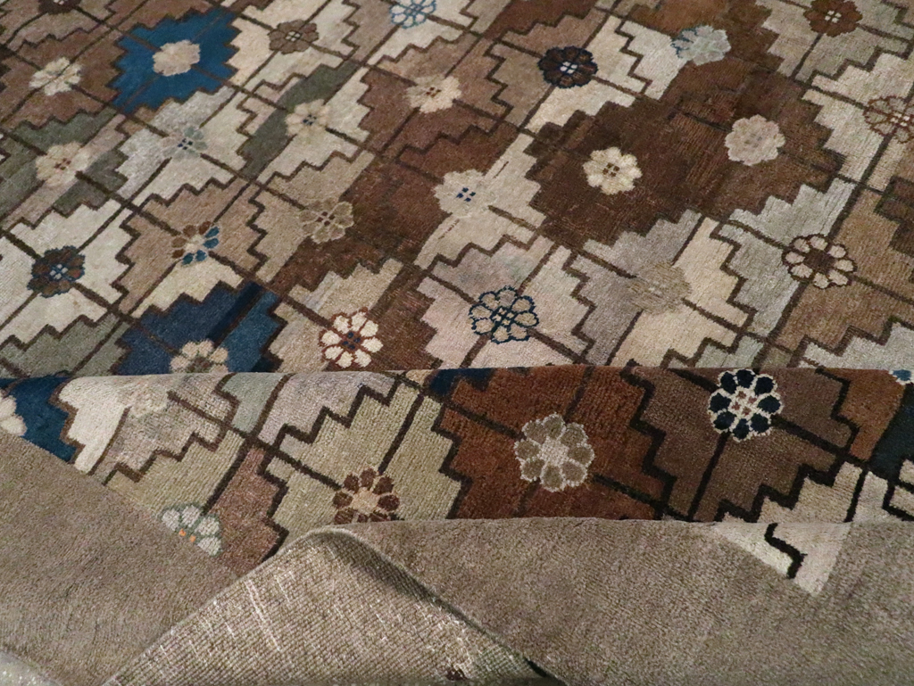 Antique Chinese Mongolian Carpet, No.22910 - Gsblank