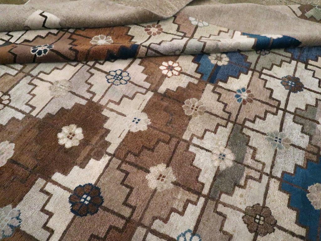 Antique Chinese Mongolian Carpet, No.22910 - Gsblank