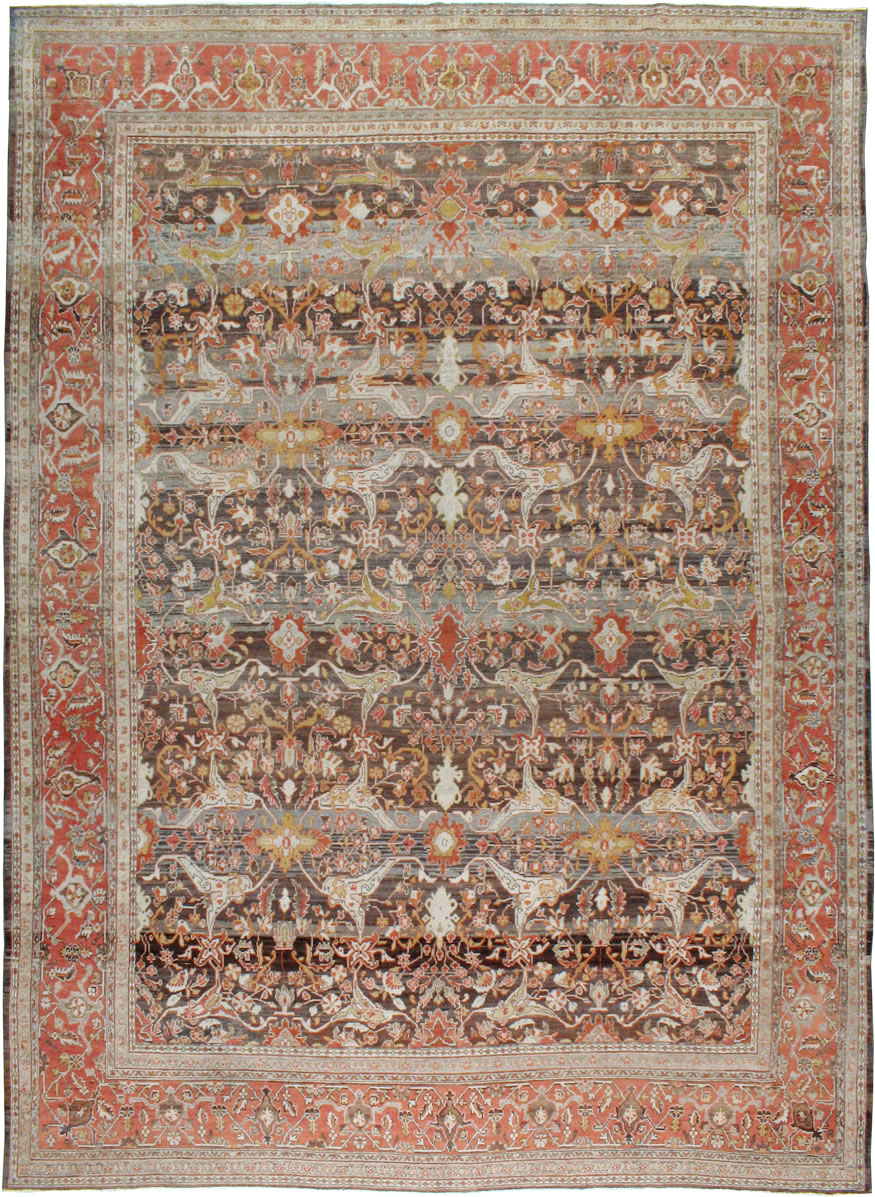 Antique Persian Malayer Carpet, No.22917 - Gsblank