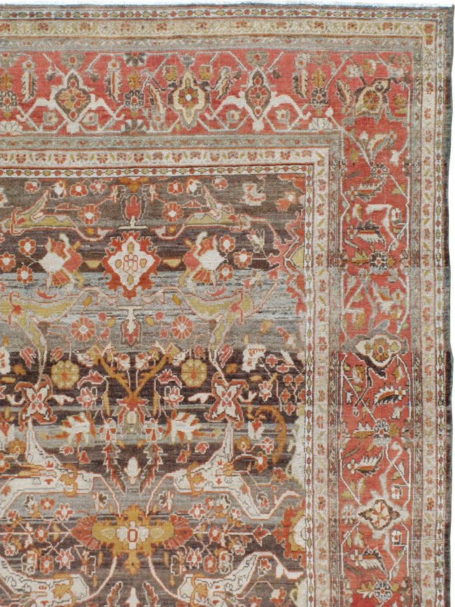Antique Persian Malayer Carpet, No.22917 - Gsblank