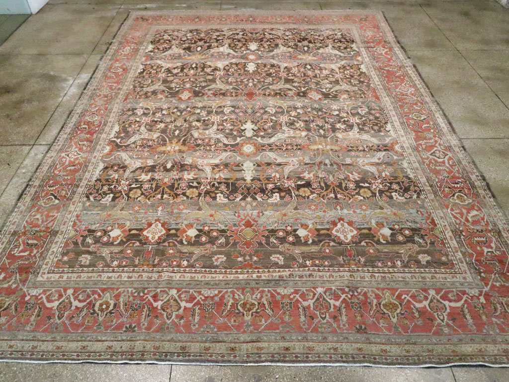 Antique Persian Malayer Carpet, No.22917 - Gsblank