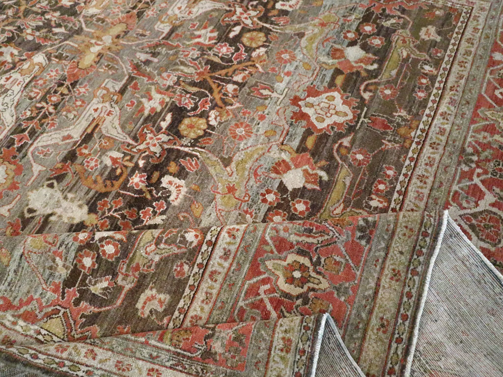 Antique Persian Malayer Carpet, No.22917 - Gsblank