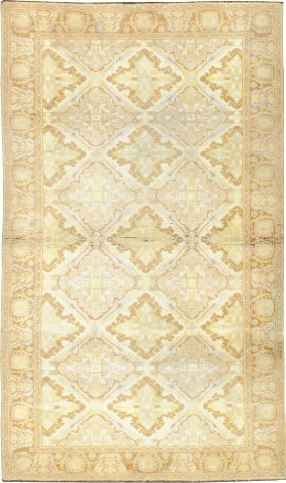Vintage Indian Cotton Agra Rug, No.22940 - Gsblank
