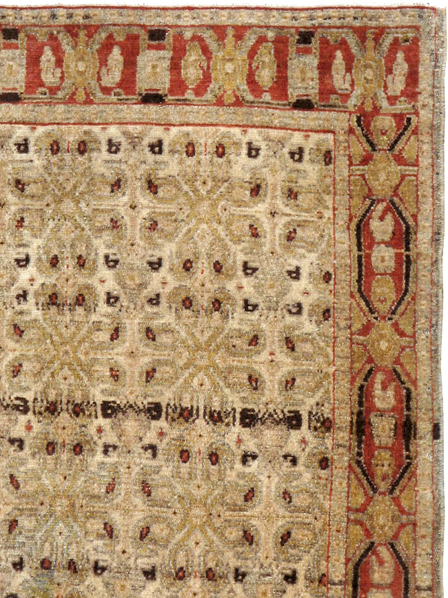 Antique Persian Senneh Malayer Rug, No.22945 - Gsblank