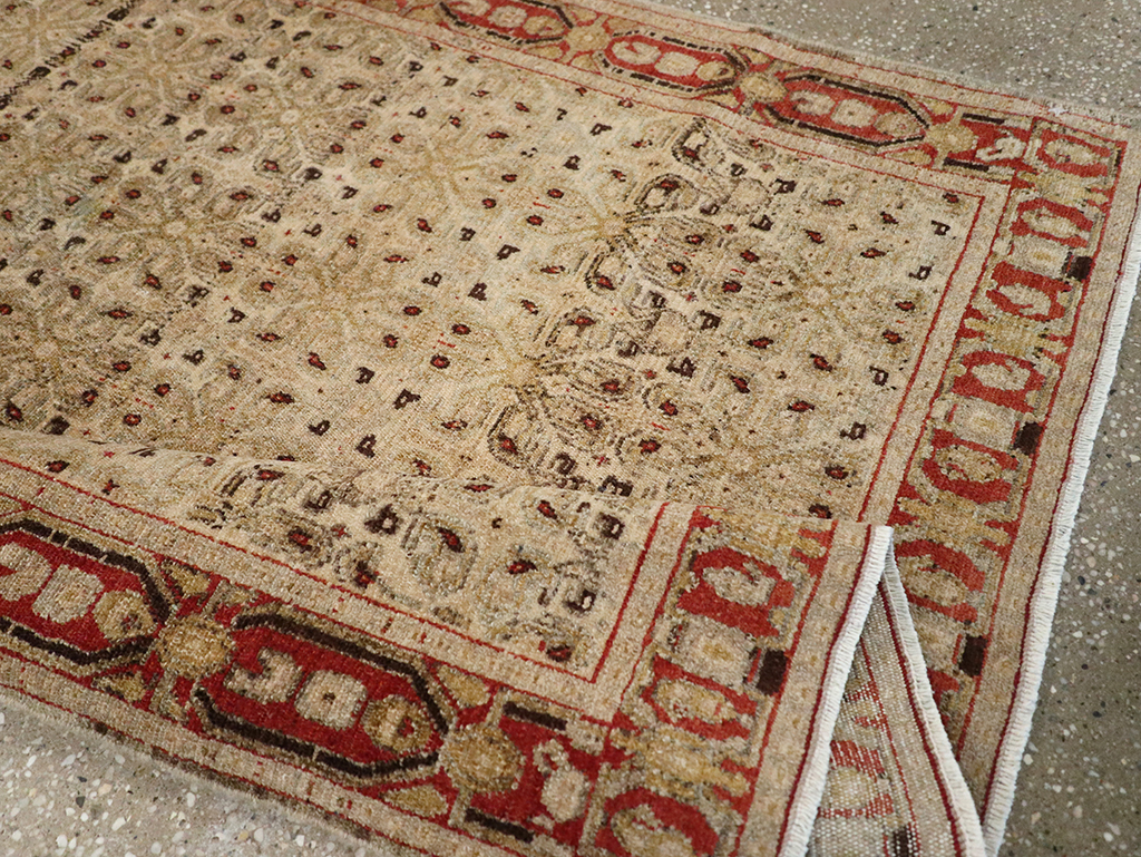 Antique Persian Senneh Malayer Rug, No.22945 - Gsblank