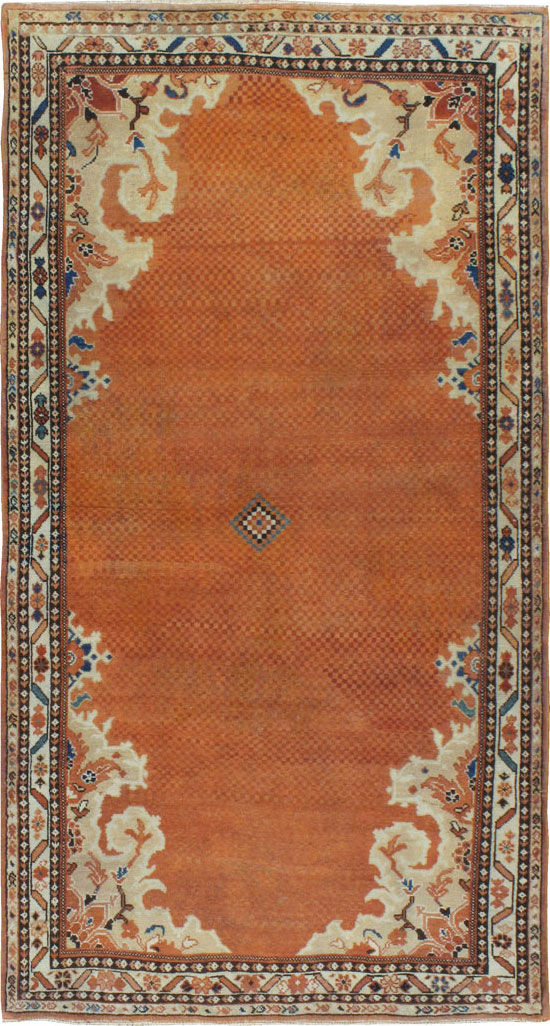 Vintage Persian Mahal Rug, No.22946 - Gsblank