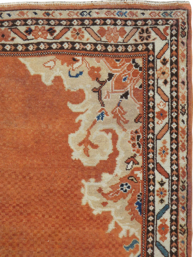 Vintage Persian Mahal Rug, No.22946 - Gsblank