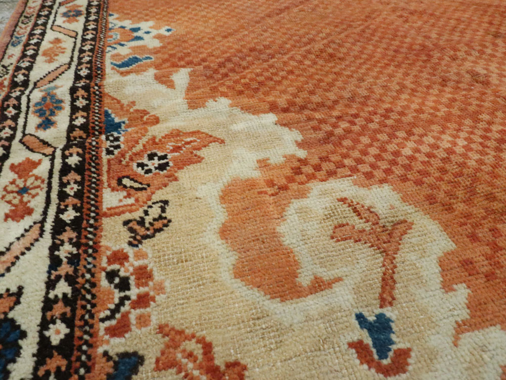 Vintage Persian Mahal Rug, No.22946 - Gsblank