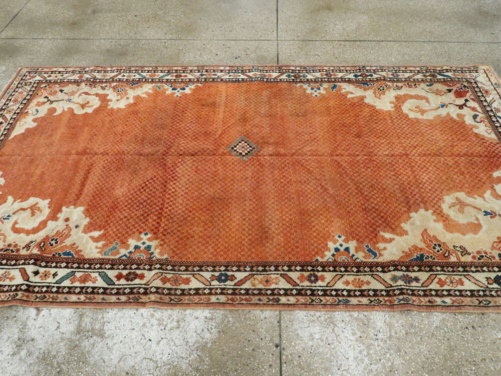 Vintage Persian Mahal Rug, No.22946 - Gsblank