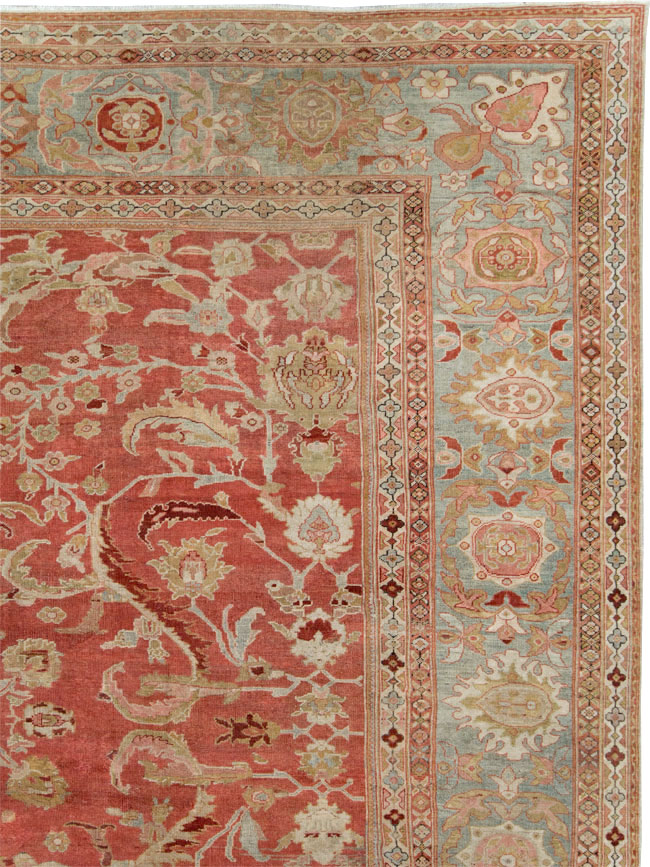 Antique Persian Sultanabad Carpet, No.22950 - Gsblank