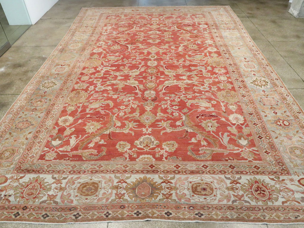 Antique Persian Sultanabad Carpet, No.22950 - Gsblank