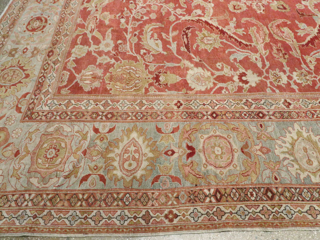 Antique Persian Sultanabad Carpet, No.22950 - Gsblank