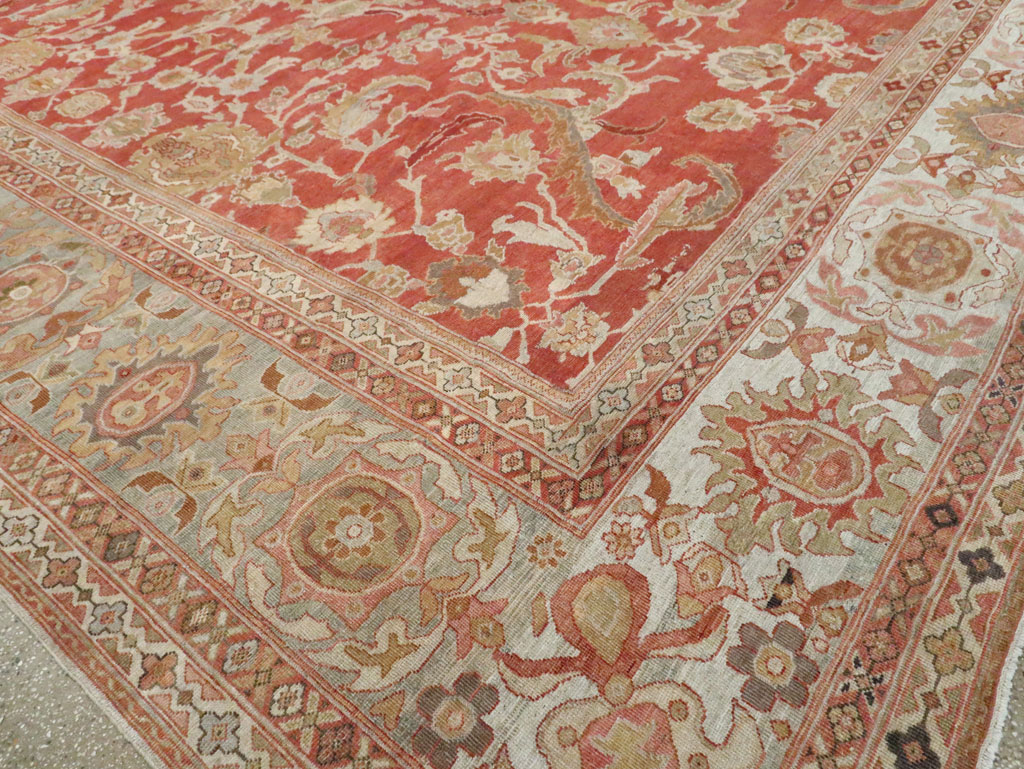 Antique Persian Sultanabad Carpet, No.22950 - Gsblank