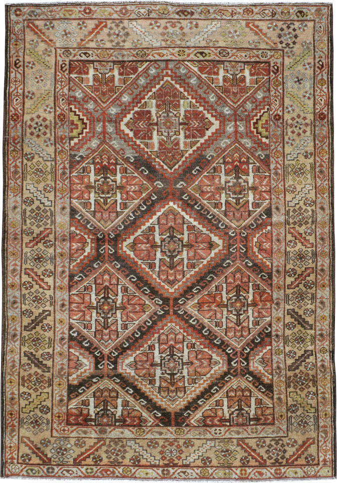 Vintage Persian Malayer Rug, No.22952 - Gsblank