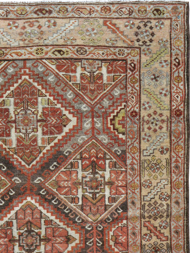 Vintage Persian Malayer Rug, No.22952 - Gsblank